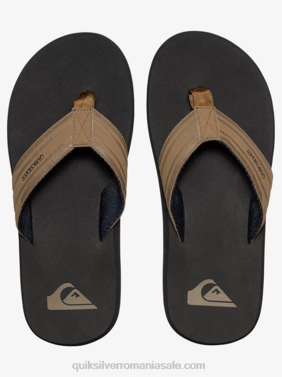bronz - solid sandale cu cheie de maimuță XT6B1647 bărbați Quiksilver