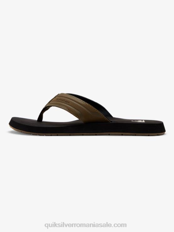bronz - solid sandale cu cheie de maimuță XT6B1647 bărbați Quiksilver