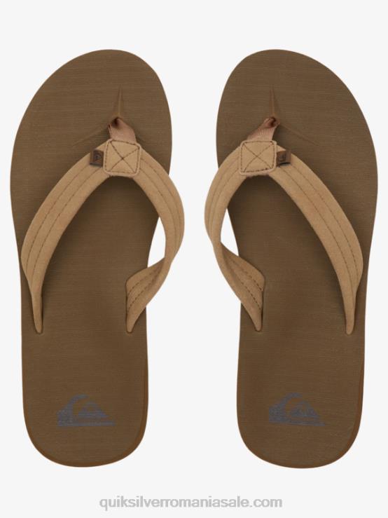 bronzat 1 sandale carver din piele intoarsa XT6B874 bărbați Quiksilver