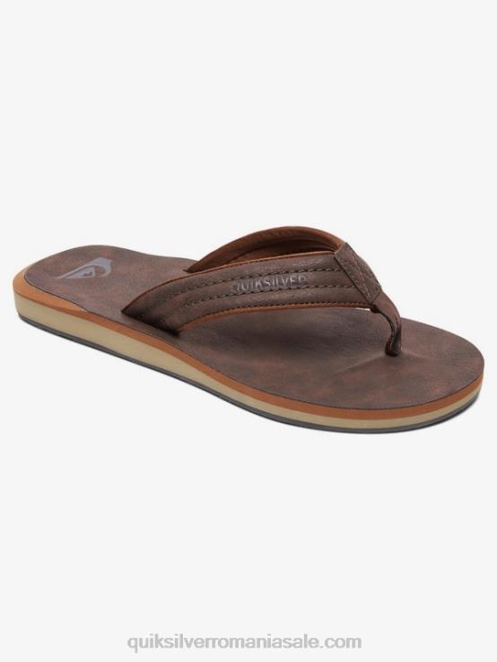 demitasse - solid sandale carver nubuck XT6B919 bărbați Quiksilver
