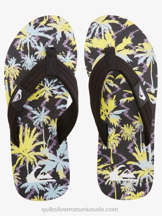 galben închis sandale molokai layback XT6B1833 bărbați Quiksilver
