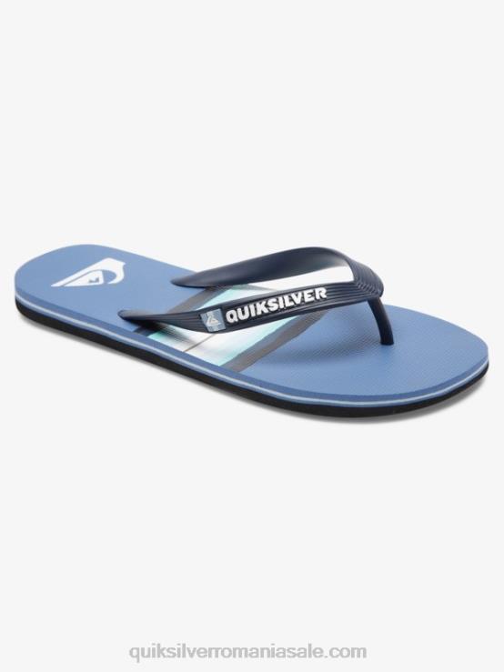 gri 1 flip-flops cu nuanță de rășină molokai XT6B1790 bărbați Quiksilver