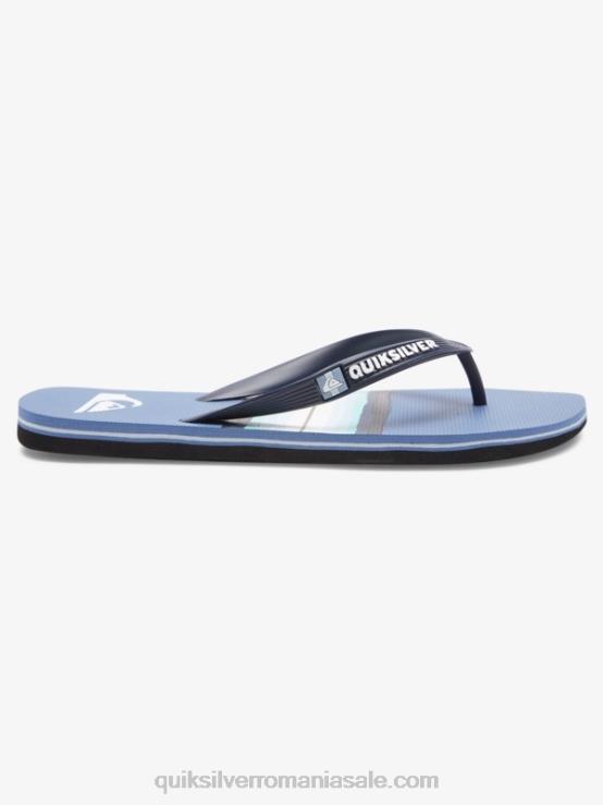 gri 1 flip-flops cu nuanță de rășină molokai XT6B1790 bărbați Quiksilver