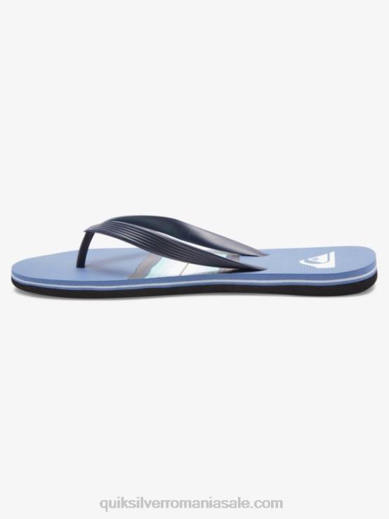 gri 1 flip-flops cu nuanță de rășină molokai XT6B1790 bărbați Quiksilver