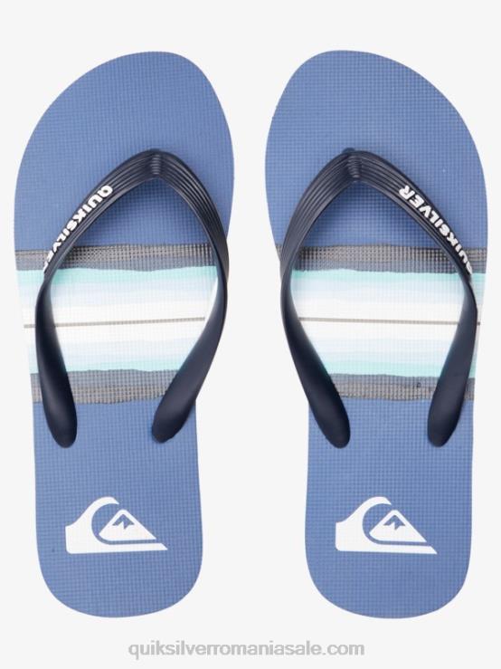 gri 1 flip-flops cu nuanță de rășină molokai XT6B1790 bărbați Quiksilver
