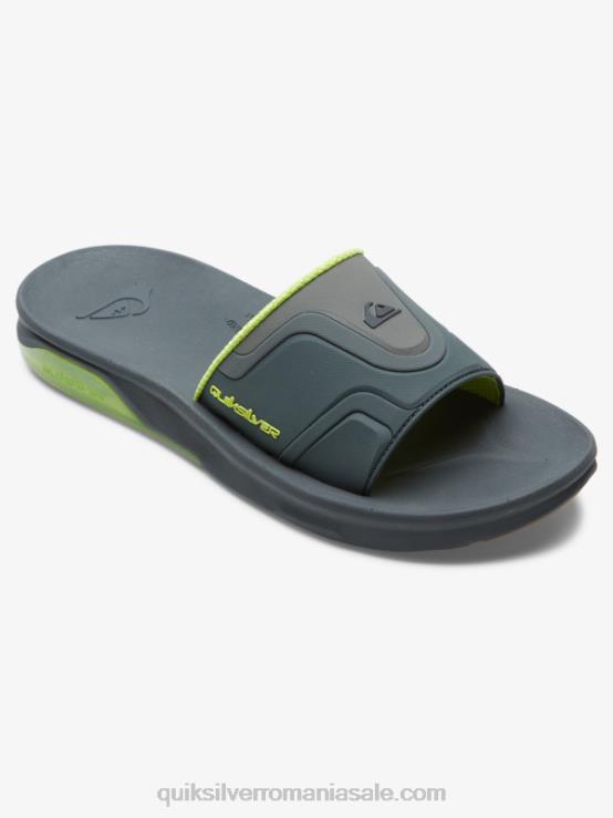 gri 1 sandale cu slide de recuperare matematică XT6B1258 bărbați Quiksilver