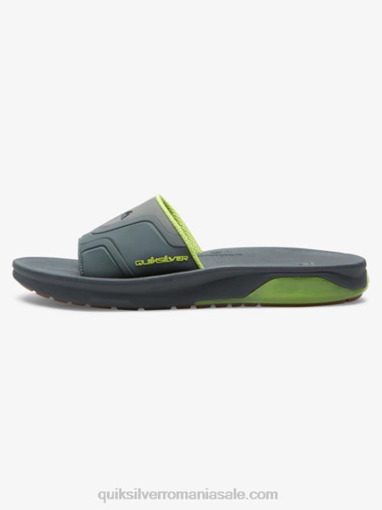 gri 1 sandale cu slide de recuperare matematică XT6B1258 bărbați Quiksilver
