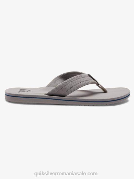 gri/alb sandale molokai layback XT6B1250 bărbați Quiksilver