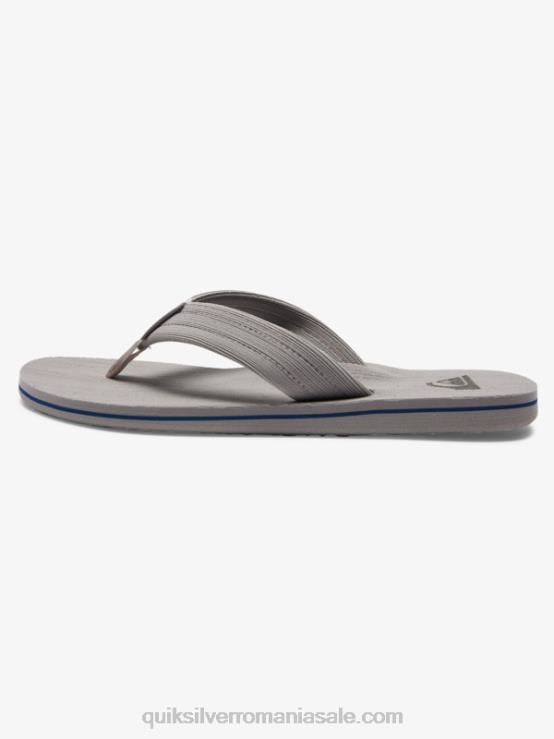 gri/alb sandale molokai layback XT6B1250 bărbați Quiksilver