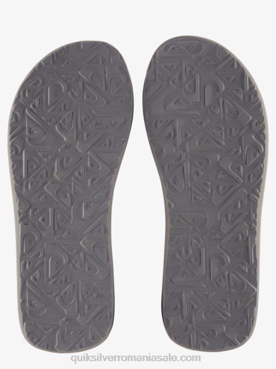 gri/alb sandale molokai layback XT6B1250 bărbați Quiksilver