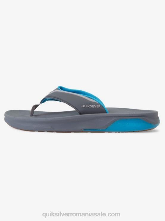 gri/albastru sandale de recuperare matematică XT6B1084 bărbați Quiksilver