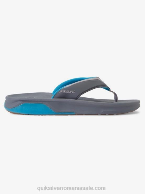 gri/albastru sandale de recuperare matematică XT6B1084 bărbați Quiksilver
