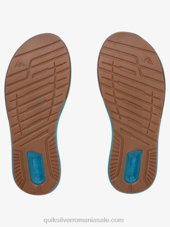 gri/albastru sandale de recuperare matematică XT6B1084 bărbați Quiksilver