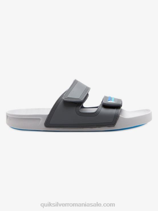 gri/albastru sandale rivi cu reglaj dublu XT6B1079 bărbați Quiksilver