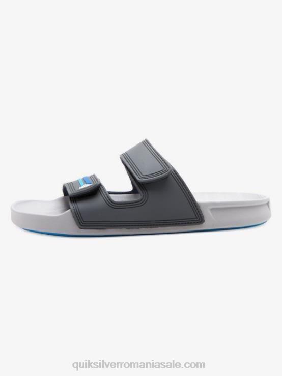 gri/albastru sandale rivi cu reglaj dublu XT6B1079 bărbați Quiksilver
