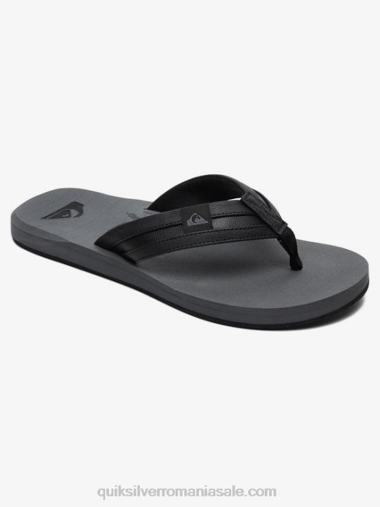 gri inchis sandale carver squish XT6B936 bărbați Quiksilver