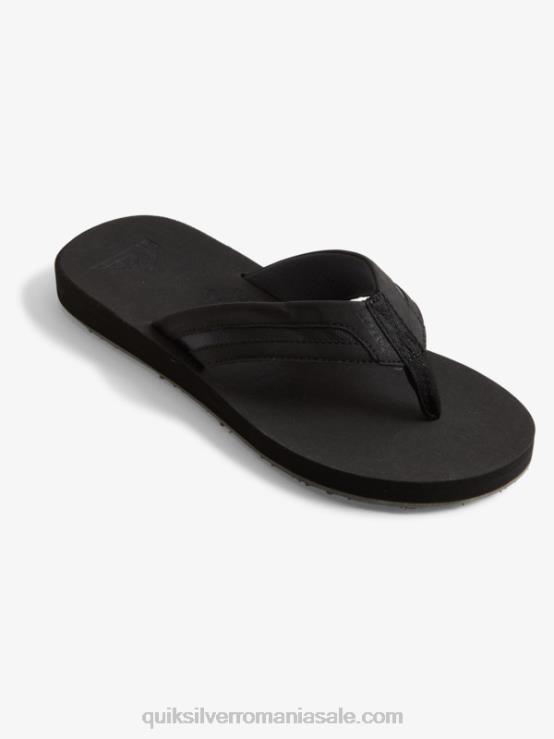 gri inchis sandale carver squish lux XT6B1830 bărbați Quiksilver