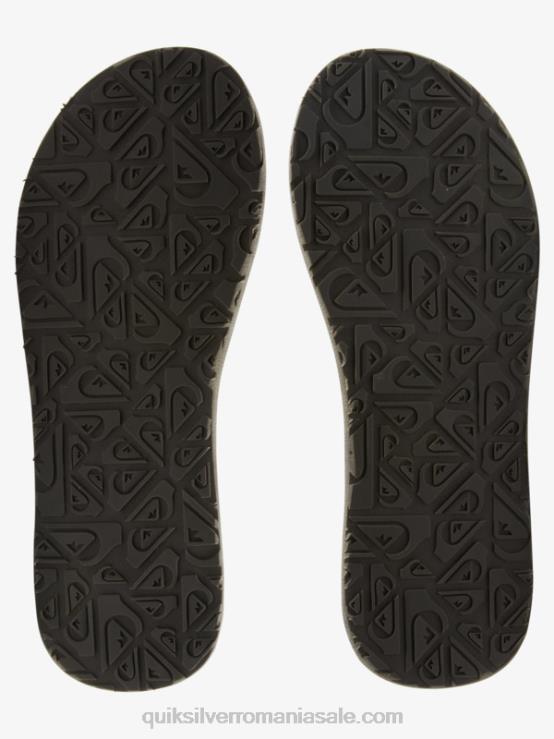 gri inchis sandale carver squish lux XT6B1830 bărbați Quiksilver