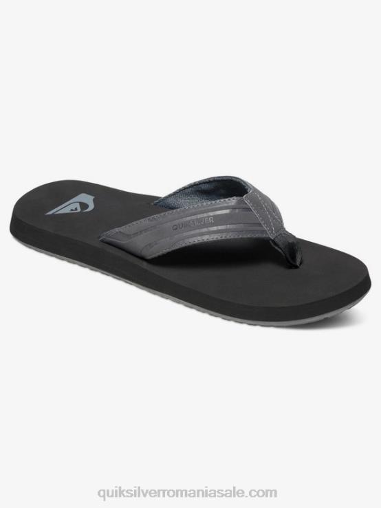 gri/negru sandale cu cheie de maimuță XT6B1645 bărbați Quiksilver