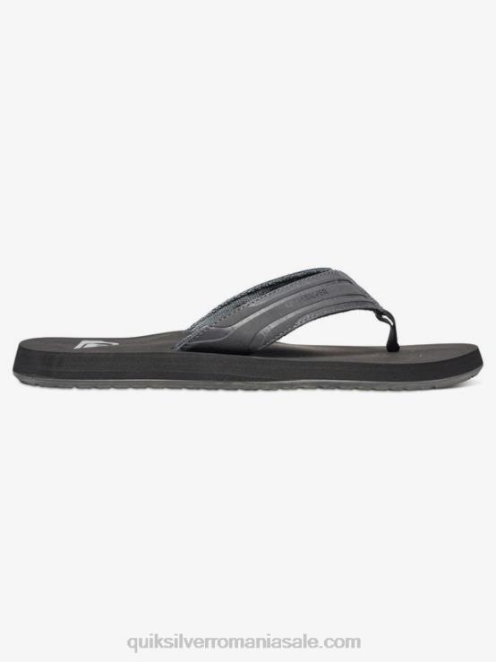gri/negru sandale cu cheie de maimuță XT6B1645 bărbați Quiksilver