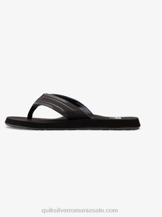 gri/negru sandale cu cheie de maimuță XT6B1645 bărbați Quiksilver