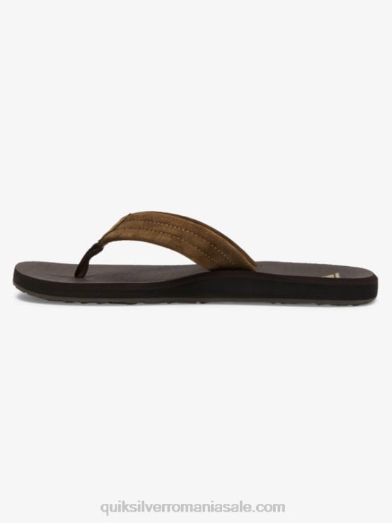 maro 1 sandale carver din piele intoarsa XT6B877 bărbați Quiksilver