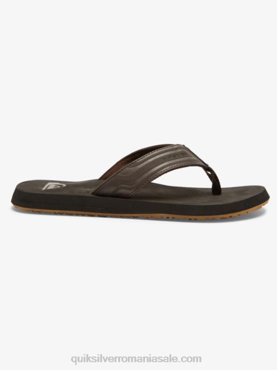 maro 1 sandale cu diapozitiv cu cheie de maimuță XT6B972 bărbați Quiksilver