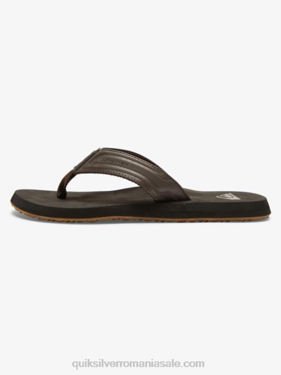 maro 1 sandale cu diapozitiv cu cheie de maimuță XT6B972 bărbați Quiksilver