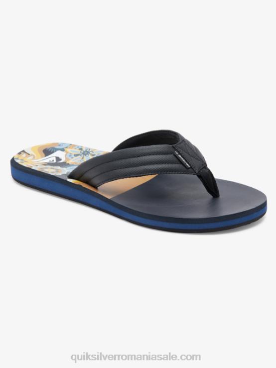 maro 1 sandale cu imprimeu carver XT6B617 bărbați Quiksilver