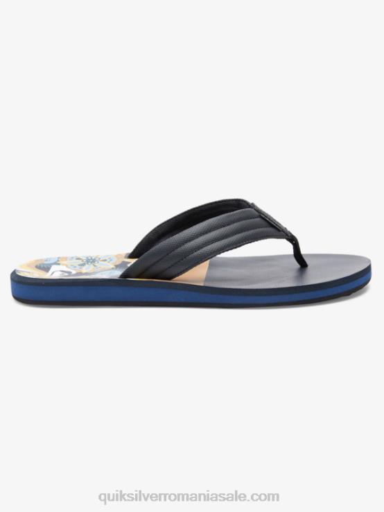 maro 1 sandale cu imprimeu carver XT6B617 bărbați Quiksilver