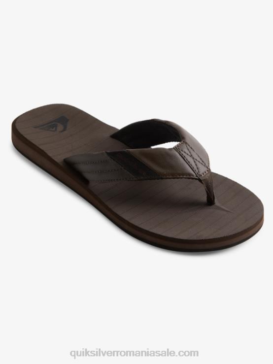 maro/negru sandale carver tropics XT6B1297 bărbați Quiksilver
