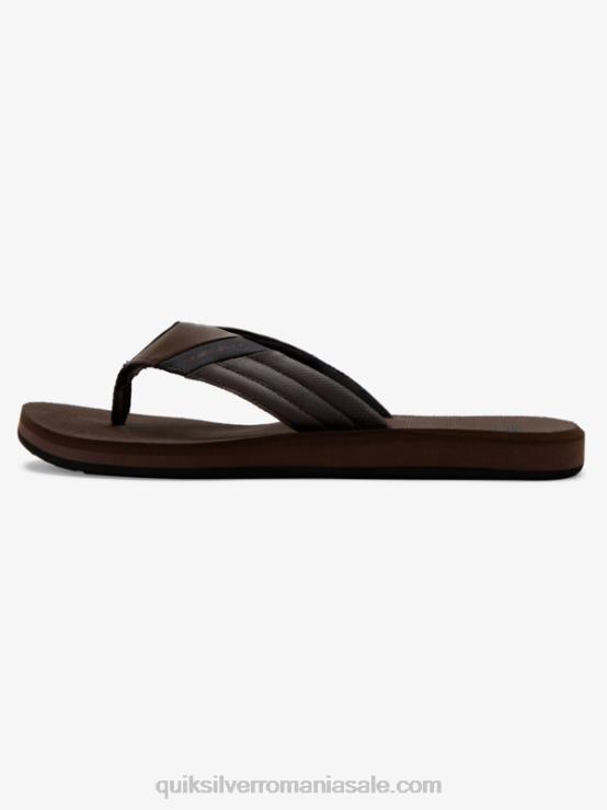 maro/negru sandale carver tropics XT6B1297 bărbați Quiksilver