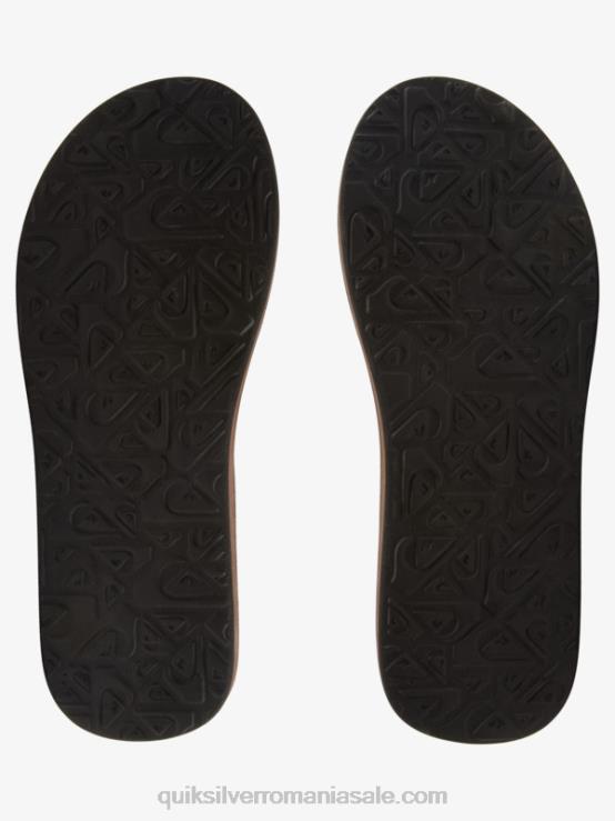 maro/negru sandale carver tropics XT6B1297 bărbați Quiksilver