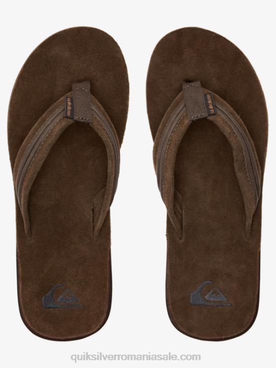 maro sandale din piele carver XT6B1773 bărbați Quiksilver
