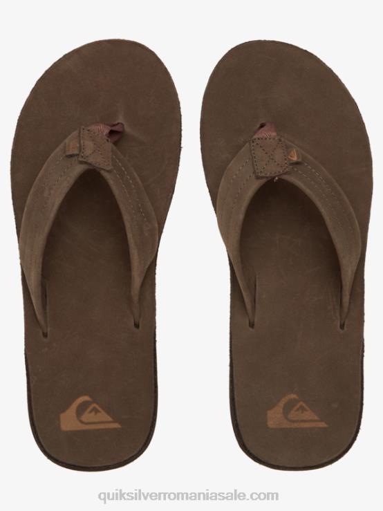 maro sandale din piele erreka XT6B1185 bărbați Quiksilver