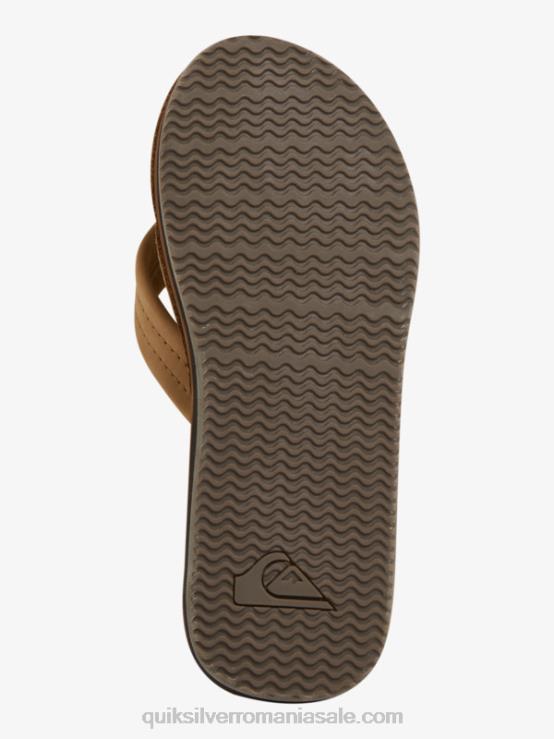 maro sandale din piele erreka XT6B1185 bărbați Quiksilver