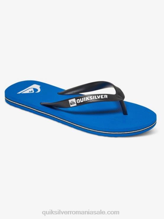 negru/albastru flip-flops molokai XT6B1589 bărbați Quiksilver