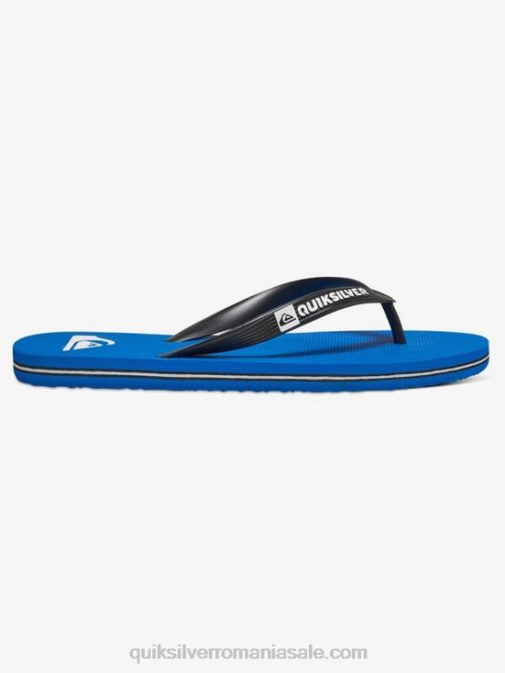 negru/albastru flip-flops molokai XT6B1589 bărbați Quiksilver