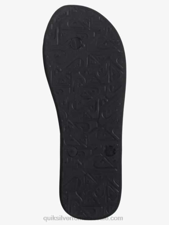 negru/albastru flip-flops molokai art XT6B517 bărbați Quiksilver