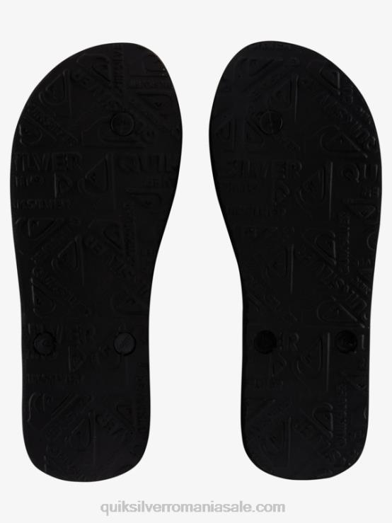 negru/albastru/gri flip-flops cu nuanță de rășină molokai XT6B1789 bărbați Quiksilver
