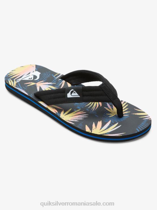 negru/albastru/roz sandale molokai layback XT6B501 bărbați Quiksilver