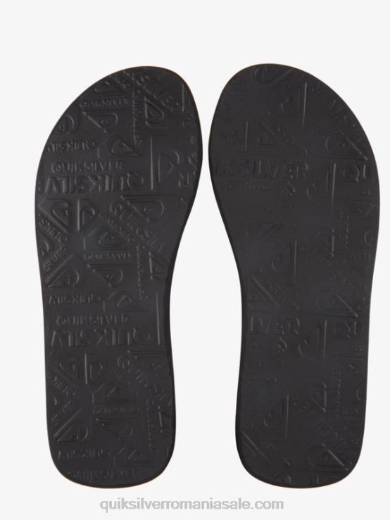 negru/albastru sandale molokai layback XT6B1832 bărbați Quiksilver