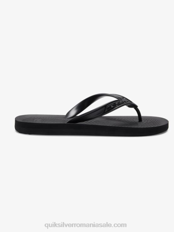 negru flip-flops haleiwa core XT6B950 bărbați Quiksilver
