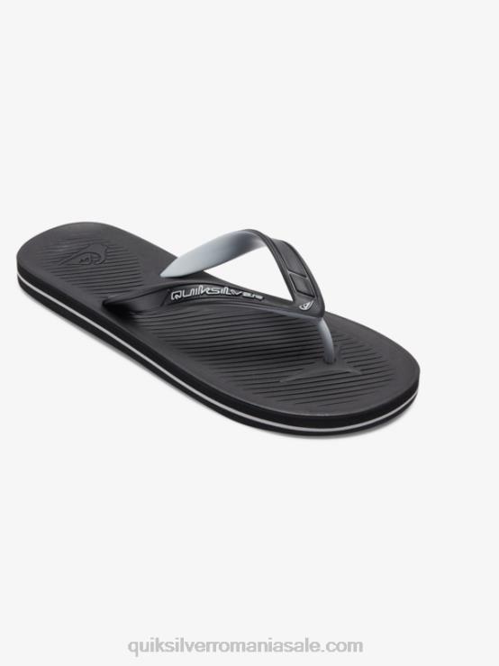 negru flip-flops haleiwa core XT6B951 bărbați Quiksilver