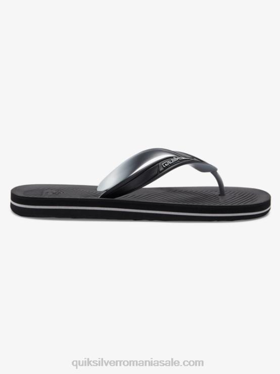 negru flip-flops haleiwa core XT6B951 bărbați Quiksilver