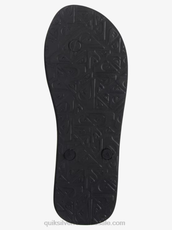 negru flip-flops molokai art XT6B520 bărbați Quiksilver