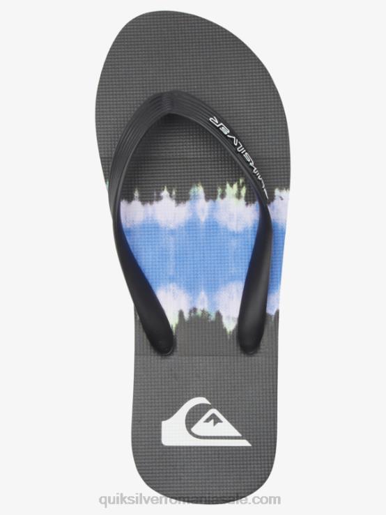 negru flip-flops molokai art XT6B521 bărbați Quiksilver