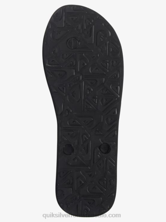 negru flip-flops molokai art XT6B521 bărbați Quiksilver