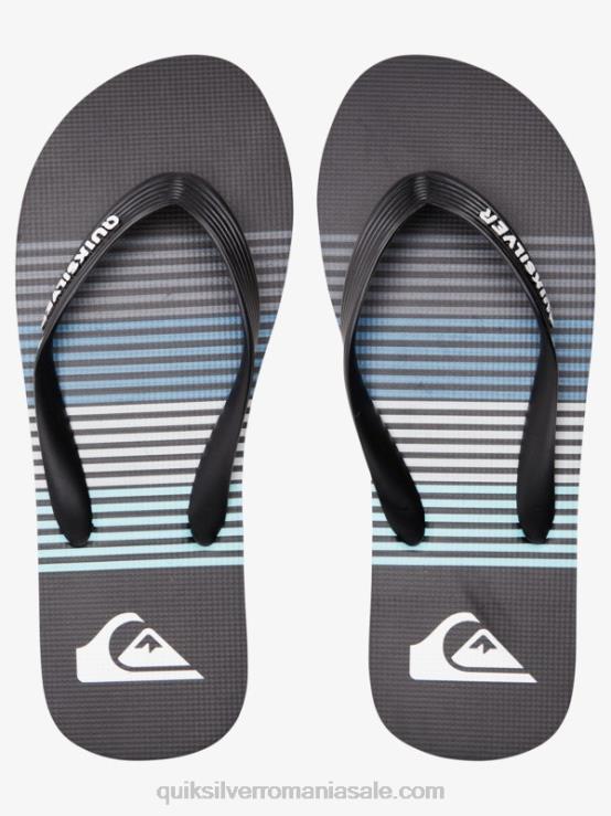 negru flip-flops molokai art XT6B526 bărbați Quiksilver