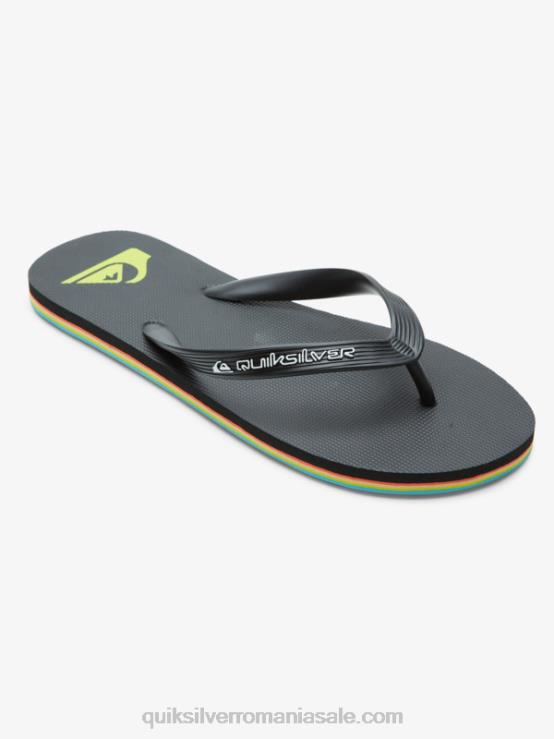 negru flip-flops molokai core XT6B595 bărbați Quiksilver